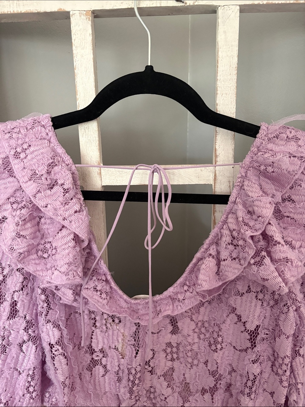 For Love and Lemons Cropped Tatiana Blouse - Picture 9 of 10